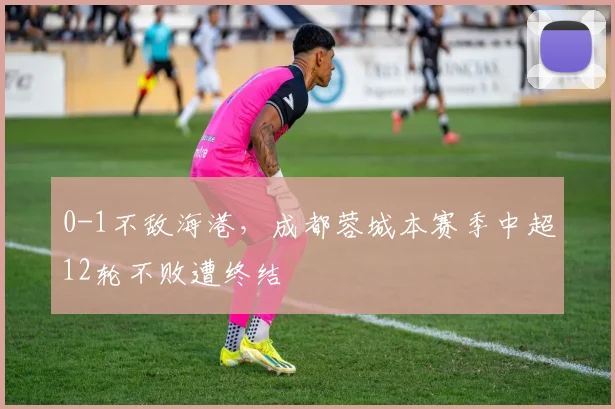 0-1不敌海港，成都蓉城本赛季中超12轮不败遭终结