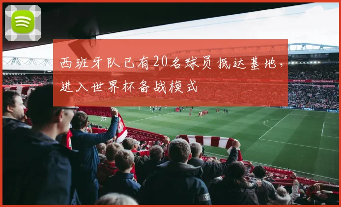 西班牙队已有20名球员抵达基地，进入世界杯备战模式